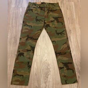 Polo Ralph Lauren The Sullivan Slim Fit Camouflage Jeans Size 32/32